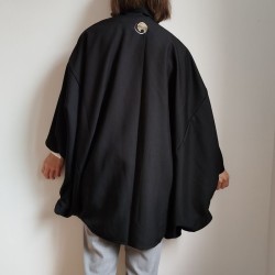 Giacca stile Kimono colletto alto