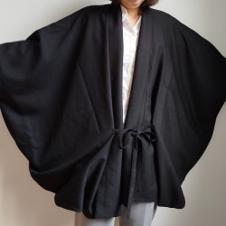 Giacca stile Kimono colletto alto