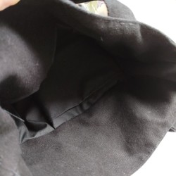 Borsetta stoffa giapponese-nero