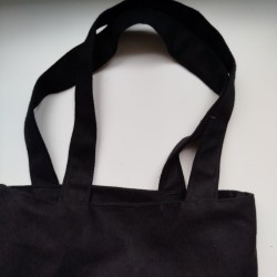 Borsetta stoffa giapponese-nero
