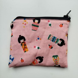 Purse- pouch Kokeshi