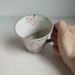 Tazza mug ciliegio rosa