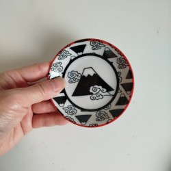 Mini plate Mt.Fuji