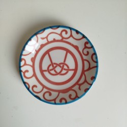 Mini plate Awaji knot