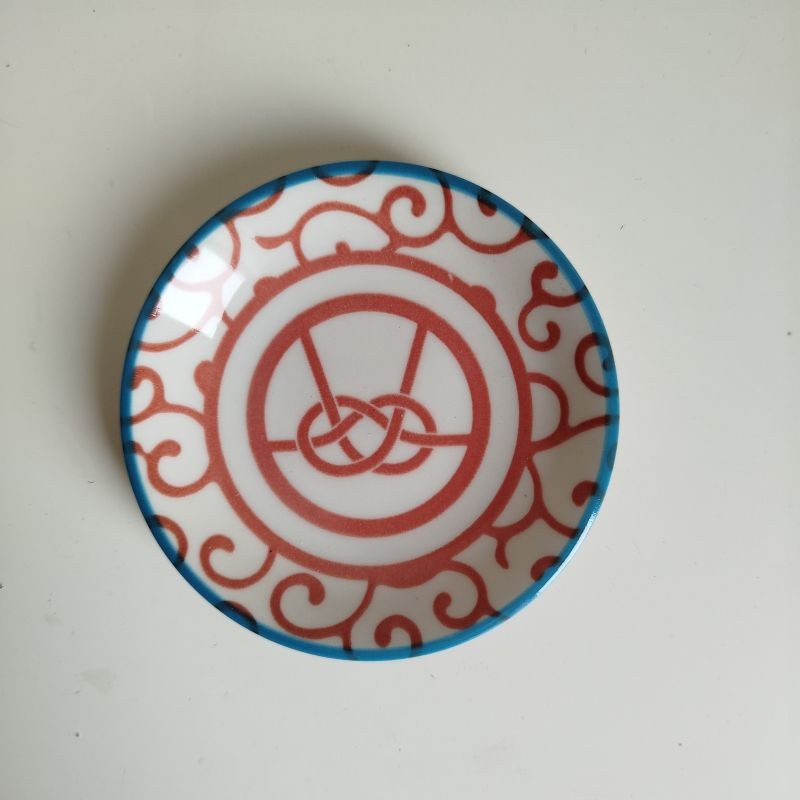 Mini plate Awaji knot