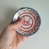 Mini plate Awaji knot