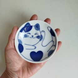 Mini plate Nekochigura Mike