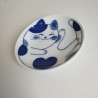 Mini plate Nekochigura Mike