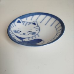 Mini plate Nekochigura Tiger