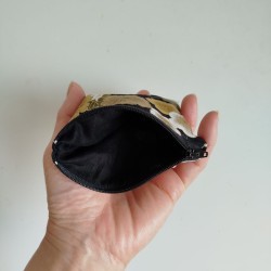Purse- pouch Blackgold