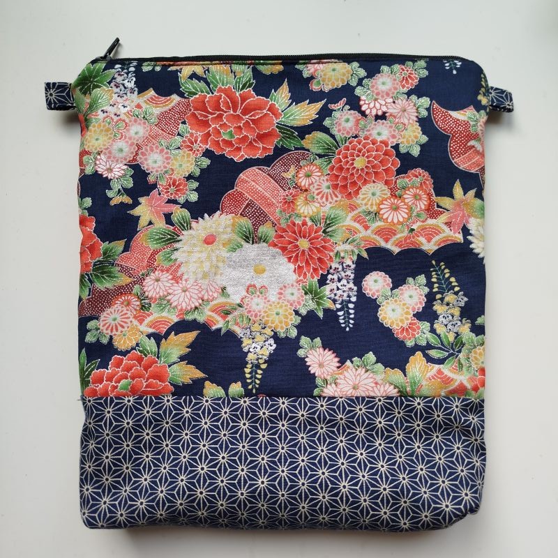 Pochette grande Blu