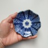 Mini plate Indigo flower