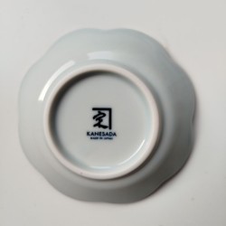 Mini plate Indigo flower