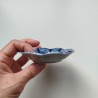Mini plate Indigo flower