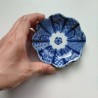 Mini plate Indigo flower