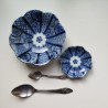 Mini plate Indigo flower