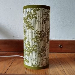 Lampada washi verde