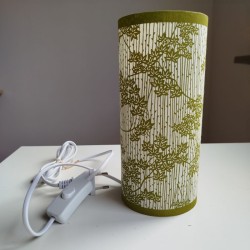 Lampada washi verde