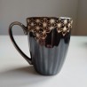 Tazza mug Asanoha marrone
