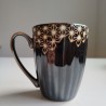 Tazza mug Asanoha marrone