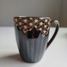 Tazza mug Asanoha marrone