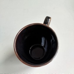 Tazza mug Asanoha marrone