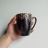 Tazza mug Asanoha marrone