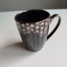 Tazza mug Asanoha marrone