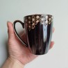 Tazza mug Asanoha marrone