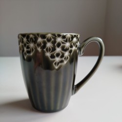 Mug cup Asanoha Green