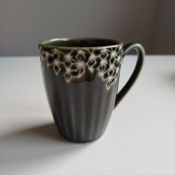 Mug cup Asanoha Green