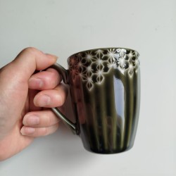 Mug cup Asanoha Green