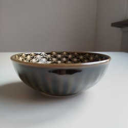 Shallow bowl Asanoha