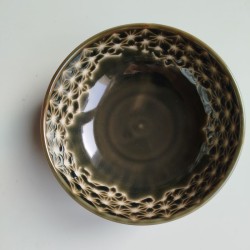 Shallow bowl Asanoha