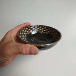 Shallow bowl Asanoha