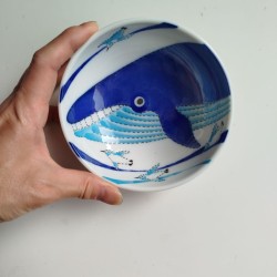 Shallow bowl Whale