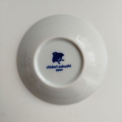 Mini plate Chidori Indigo
