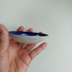 Mini plate Chidori Indigo