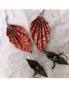 Orecchini  in Carta